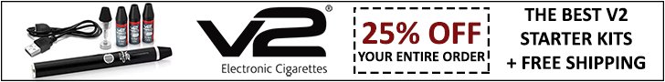 V2 Coupon Code Banner