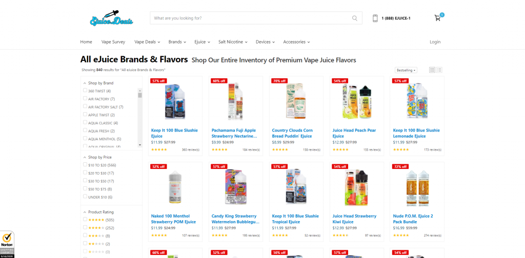Ejuice Deals Ejuice Selection