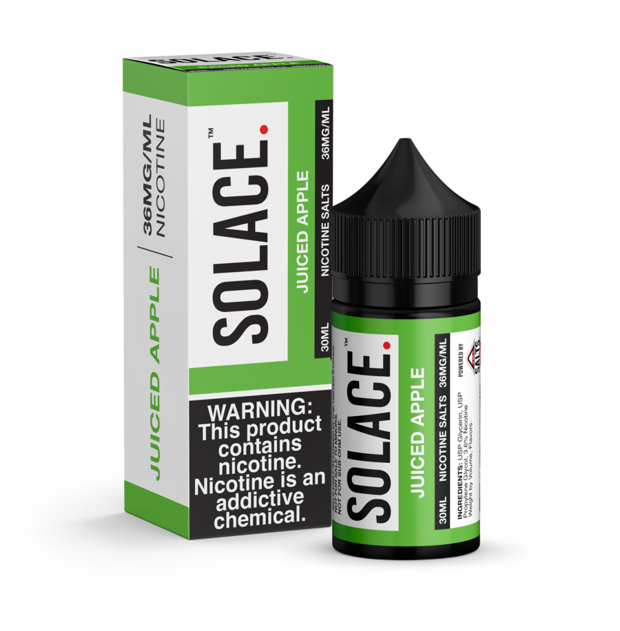 Solace Salts Ejuice Review: A Full Line of Tasty & Satisfying Nic Salts