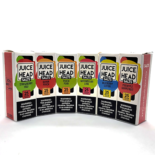 Juice Head Ejuice Review: Regular Nic & Nic Salt Ejuices Put To The Test