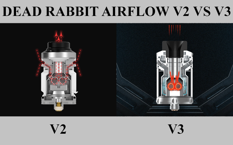 Dead Rabbit V2 vs Dead Rabbit V3 Airflow