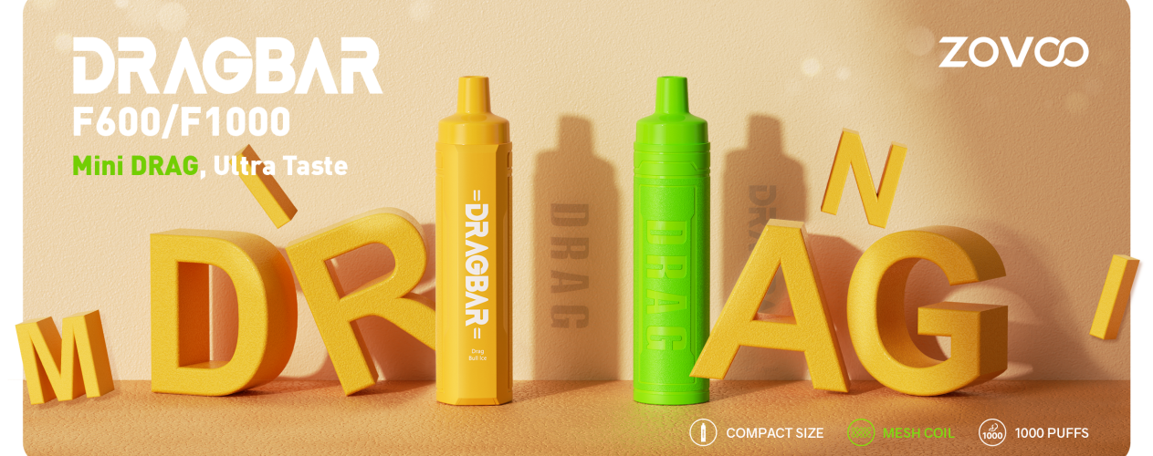 drag bars vape Zovoo DRAG BAR 2200 Disposable Vape - 2200 Puffs main image 0