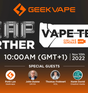 Geekvape Leap Further Technical Seminar Main Banner