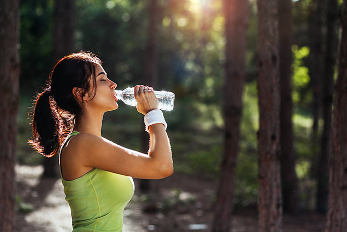 Can You Remove Nicotine From Your Body Faster - Girl Drinking Water