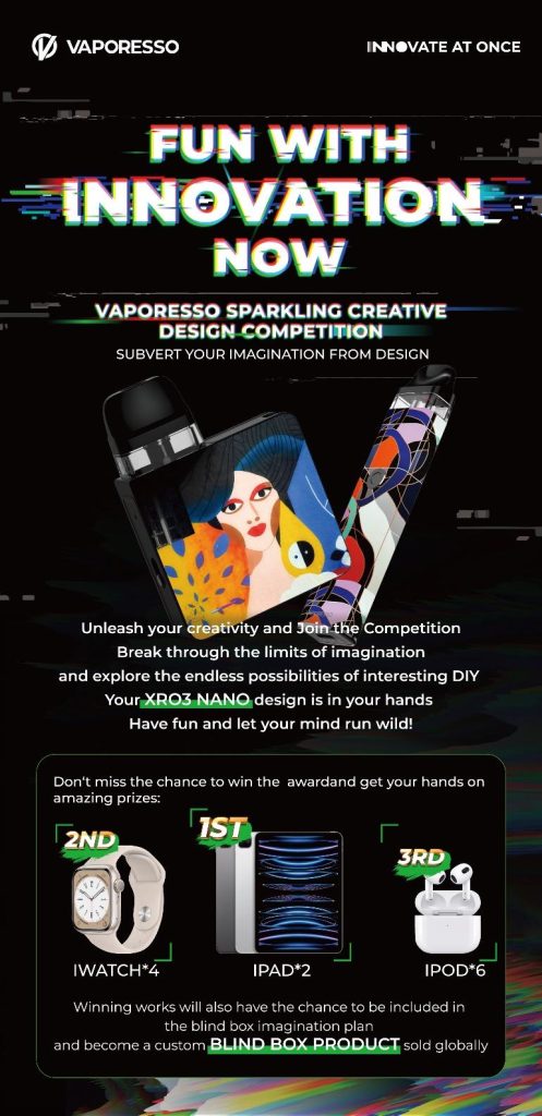 VAPORESSO XROS 3 NANO Customization Competition 1