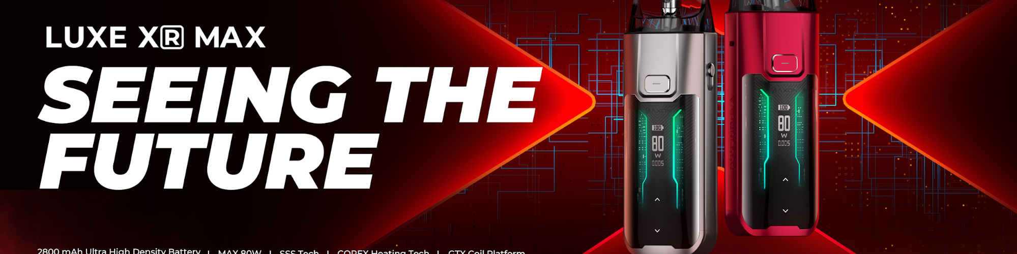 VAPORESSO LUXE XR MAX: Striking a Balance Between Battery Life and Size