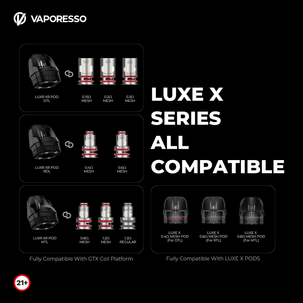 vaporesso luxe xr max 2 coils Relx Pod Refillable For Relx Infinity Refillable Pods w/ Coil 10PCS