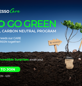 2023 VAPORESSO CARE ECO GO GREEN Campaign