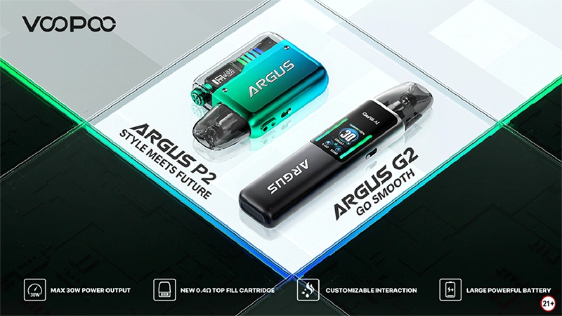 VOOPOO ARGUS P2&G2 Press Release - 1
