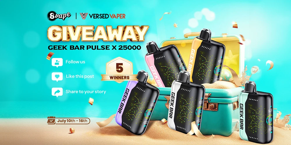 Geek Bar Pulse Halloween Flavors Spooky Vanilla Geek Bar Pulse 15000 GeekBar  Pulse X Disposable Vape Giveaway: Enter Now!