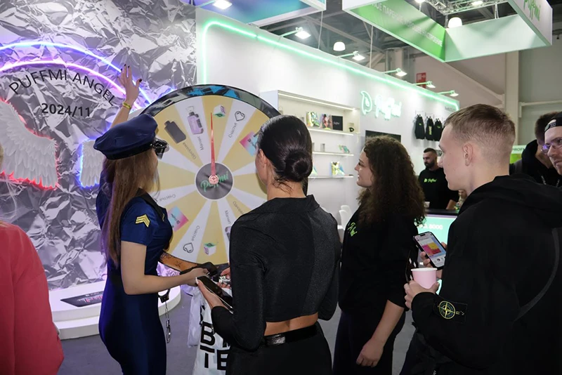 Puffmi Thrills Vape Fans at Vape Club Show 2024 - 1