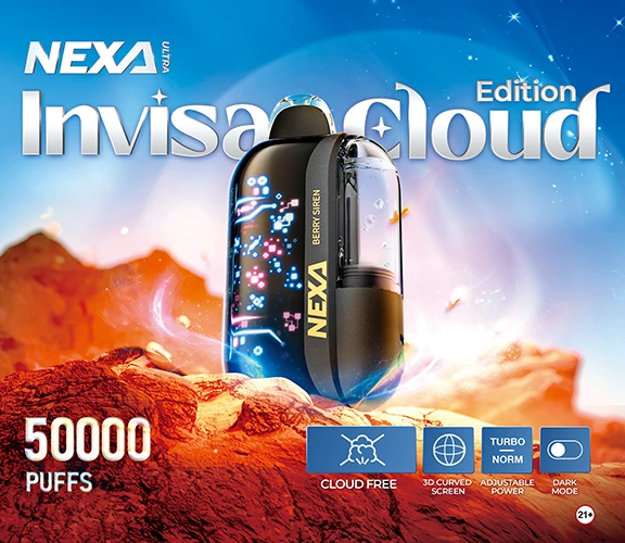 elf bar vape uk Industry's First Cloud-Free Disposable: NEXA ULTRA InvisaCloud
