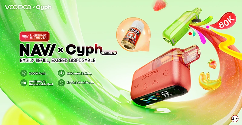 VOOPOO & Cyph Launch NAVI × Cyph Kit 80K - 1