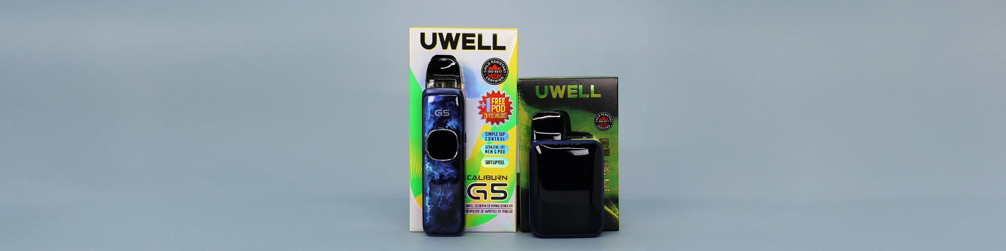 UWELL Caliburn G5 and G5 KOKO Review Cover Image